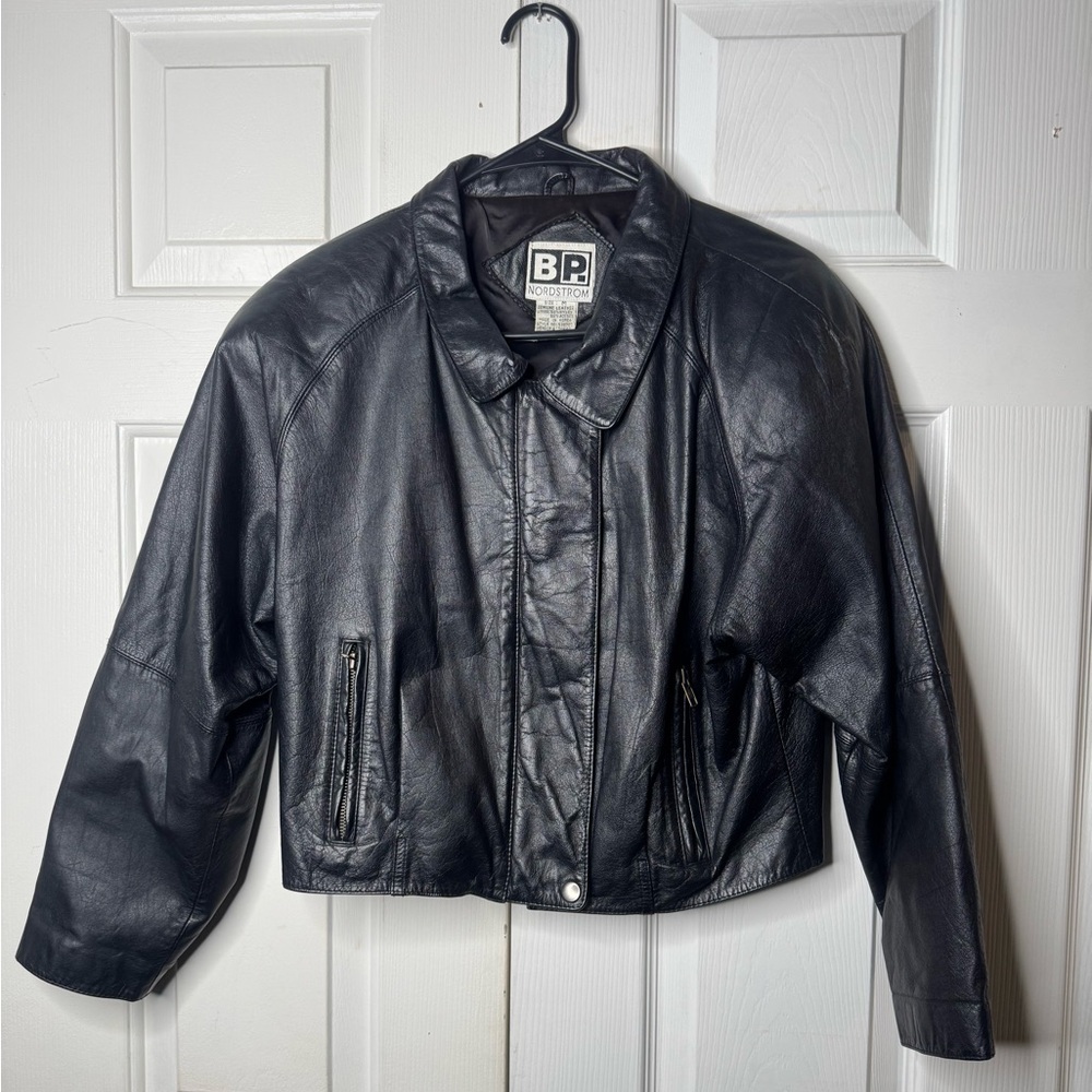 BP Classic Black Leather Jacket - Picture 7 of 16